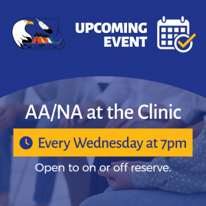 AA/NA at the clinic